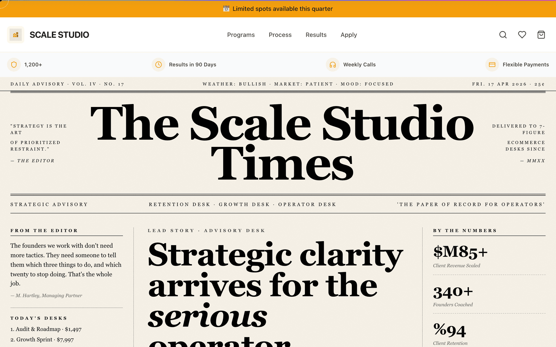 SCALE STUDIO