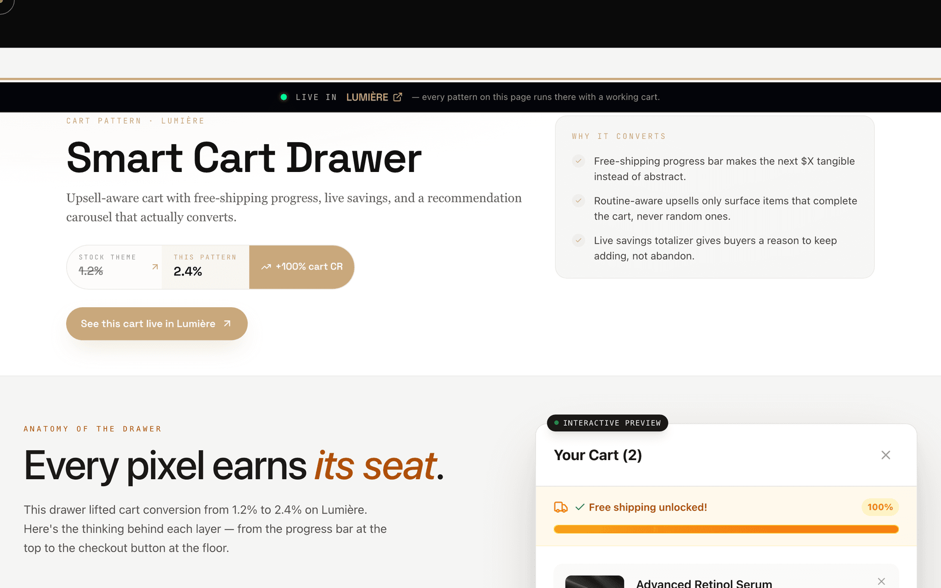 SMART CART EXPERIENCE